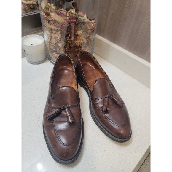 Alden 691 Calf leather Tassel Loafer Slip On Brown shoesMen's size 11